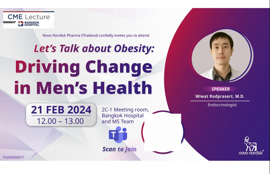 Let‘s talk about obesity: Driving change in men’s health